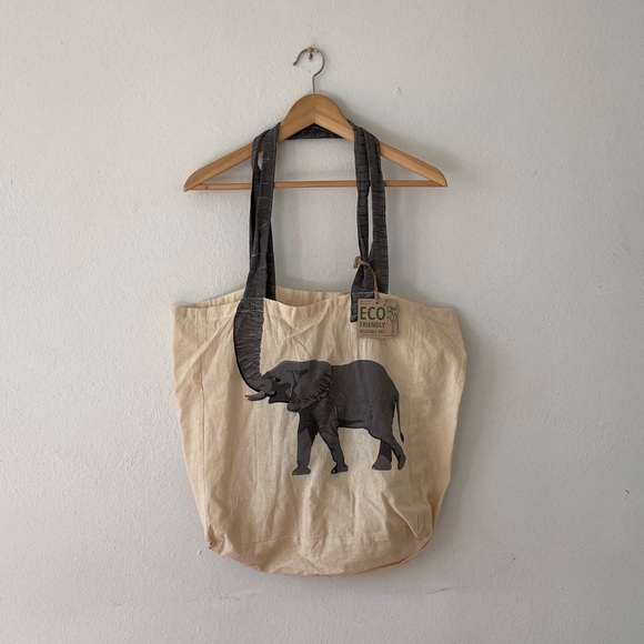 Eco Friendly Handbags - Eco Friendly Tote Bag Cotton Natural